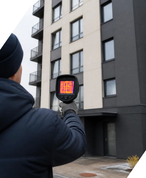Тепловизионное обследование зданий в Ртищеве от 5108 р. | ЭкспертизаРоссия